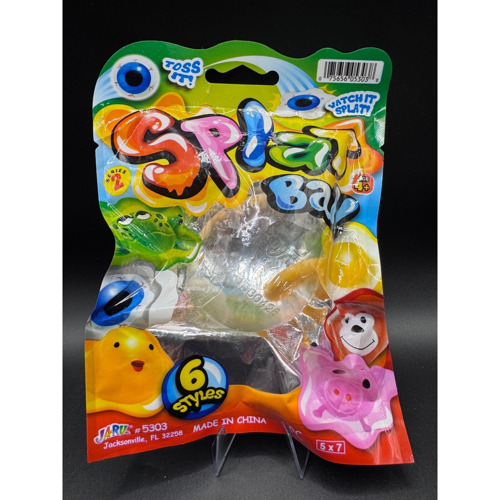 Ja-Ru Splat Ball Series 2 Sticky Stretchy Sensory Toy Blind Bag 5303 New